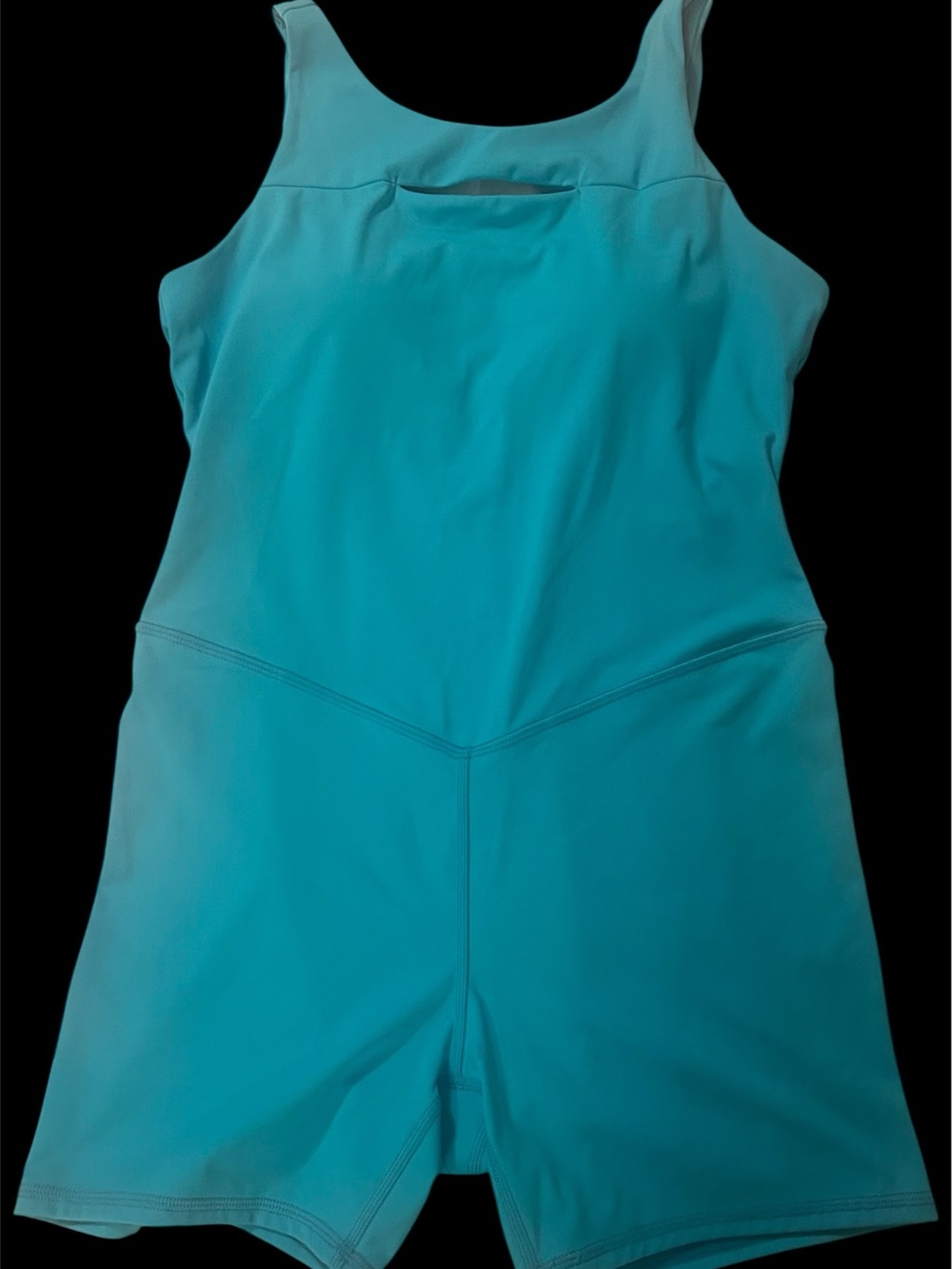 JoyLab Teal Athletic Shorts Romper